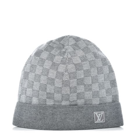 lv gray hat|real lv beanie.